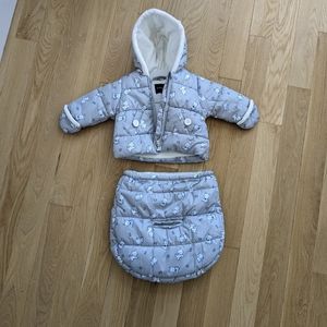 Winter Jacket and stroller sack